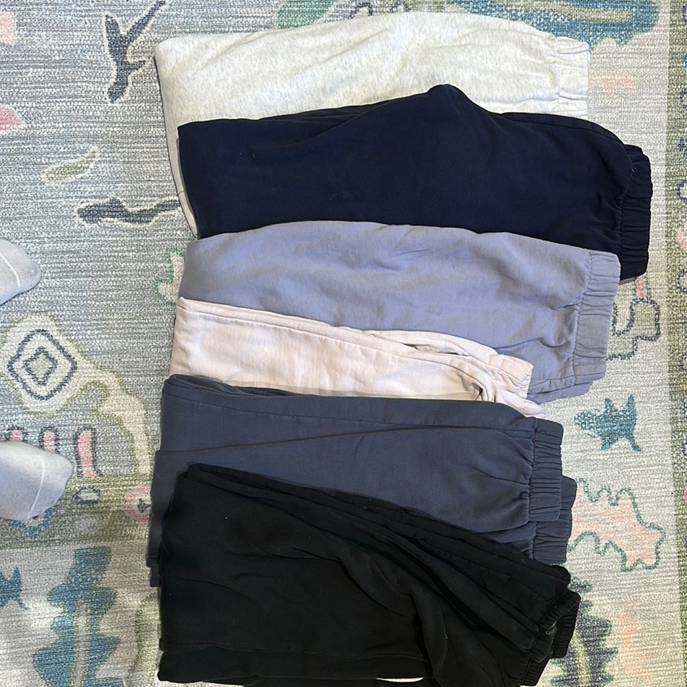 Brandy Melville Multi-Color Joggers Set